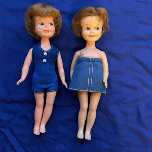 2 Vintage Tammy dolls 1960’s Deluxe Reading Corp (Topper Toys)